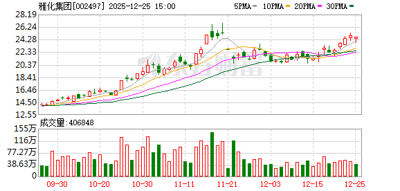 雅化集团：公司密切关注重点战略项目机遇